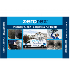 Zerorez 10 ft Backdrop Air Ducts-East