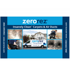 Zerorez 10 ft Backdrop Air Ducts-North