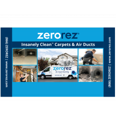 Zerorez 10 ft Backdrop Air Ducts-West