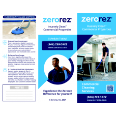 Zerorez Commercial Trifold